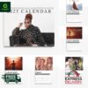 Mary J Blige 2025 Wall Hanging Calendar