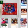 Roman Reigns 2025 Wall Hanging Calendar