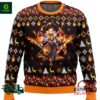 Fire Rengoku Demon Slayer Ugly Christmas Sweater