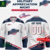 Fort Wayne Komets Military Appreciation Night Personalized Jersey