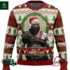 God of War God of Christmas Ugly Christmas Sweater