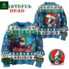 Grateful Dead Jerry Christmas Knit Pattern Ugly Christmas Sweater