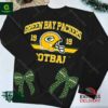 Green Bay Packers NFL Embroider Side Bow Sweatshirt