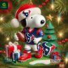 Houston Texans NFL Snoopy Christmas Ornament