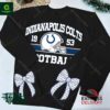 Indianapolis Colts NFL Embroider Side Bow Sweatshirt