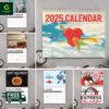 Tom Petty 2025 Wall Hanging Calendar