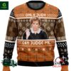 Judge Judy Only Judy Can Judge Me Ugly Christmas Sweater