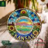 Kansas State Stained Glass Suncatcher