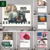 Kurt Cobain 2025 Wall Hanging And Desk Calendar