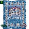 LA Dodgers 8 Time World Champions 2024 Fleece Blanket
