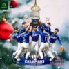LA Dodgers World Series Champions 2024 Baseball Ornament