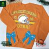 Los Angeles Chargers NFL Embroider Side Bow Sweatshirt