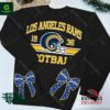 Los Angeles Rams NFL Embroider Side Bow Sweatshirt
