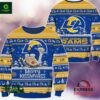 Los Angeles Rams NFL Merry Kissmyass Knit Pattern Ugly Sweater