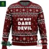 Marvel I’m not Daredevil Ugly Christmas Sweater