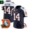 Men’s Denver Broncos Courtland Sutton Throwback Vapor Navy Alternate Jersey