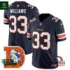 Men’s Denver Broncos Javonte Williams Throwback Vapor Navy Jersey
