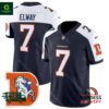 Men’s Denver Broncos John Elway Throwback Vapor Navy Alternate Jersey
