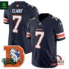 Men’s Denver Broncos John Elway Throwback Vapor Navy Jersey