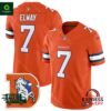 Men’s Denver Broncos John Elway Throwback Vapor Orange Jersey