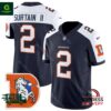 Men’s Denver Broncos Patrick Surtain II Throwback Vapor Navy Alternate Jersey
