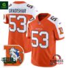 Men’s Denver Broncos Randy Gradishar Throwback Vapor Orange Alternate Jersey