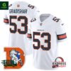Men’s Denver Broncos Randy Gradishar Throwback Vapor White Jersey