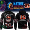 Men?s Nike Cincinnati Bengals 2024 Native American Heritage Month Pullover Hoodie