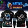 Men?s Nike Detroit Lions 2024 Native American Heritage Month Pullover Hoodie