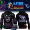 Men?s Nike Tennessee Titans 2024 Native American Heritage Month Pullover Hoodie