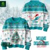 Miami Dolphins Family Ugly Christmas Sweater