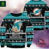 Miami Dolphins NFL Merry Kissmyass Knit Pattern Ugly Sweater