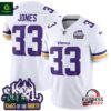 Minnesota Vikings Aaron Jones King Of The North White Jersey
