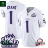 Minnesota Vikings Bud Grant King Of The North Winter Warrior Jersey