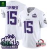 Minnesota Vikings Dallas Turner King Of The North Winter Warrior Jersey
