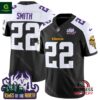 Minnesota Vikings Harrison Smith King Of The North Black Alternate Jersey