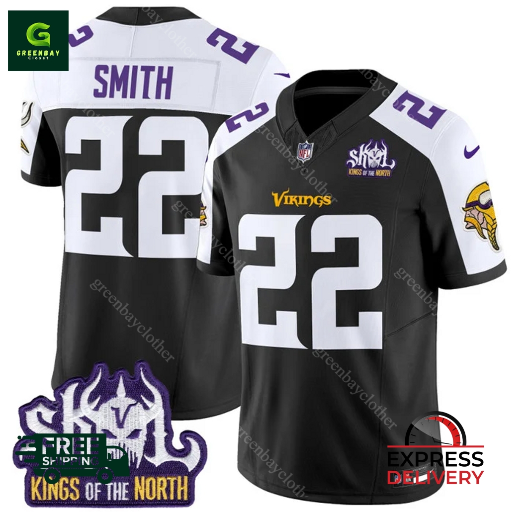 Minnesota Vikings Harrison Smith King Of The North Black Alternate Jersey Minnesota Vikings Harrison Smith King Of The North Black Alternate Jersey