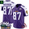Minnesota Vikings Hockenson King Of The North Purple Alternate Jersey