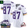 Minnesota Vikings Hockenson King Of The North White Jersey