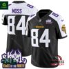 Minnesota Vikings Randy Moss King Of The North Black Alternate Jersey