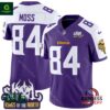 Minnesota Vikings Randy Moss King Of The North Purple Alternate Jersey