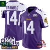 Minnesota Vikings Sam Darnold King Of The North Purple Alternate Jersey