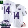 Minnesota Vikings Sam Darnold King Of The North Winter Warrior Jersey