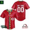 MLB Cincinnati Reds Fearless Aganst Autism Personalized Baseball Jersey