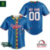 MLB Los Angeles Dodgers Fearless Aganst Autism Personalized Baseball Jersey
