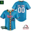 MLB Miami Marlins Fearless Aganst Autism Personalized Baseball Jersey