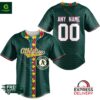 MLB Oakland Athletics Mix Grateful Dead Fearless Aganst Autism Personalized Baseball Jersey