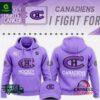 Montreal Canadiens Hockey Fights Cancer Unisex Hoodie