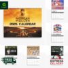 Morgan Wallen 2025 Wall Hanging Calendar