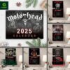 Motorhead 2025 Wall Hanging Calendar